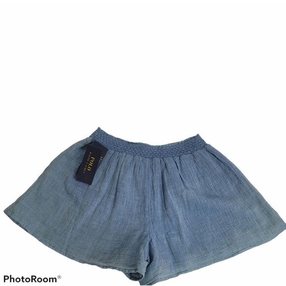POLO Ralph Lauren Chambray Shorts, GIRLS SIZE 10 - Picture 2 of 10